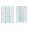 Homestyle4U Kambario pertvara, 130x2,2x175 cm, balta