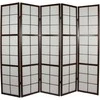 Homestyle4U Kambario pertvara, 220x2,2x175 cm, juoda