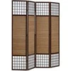 Homestyle4U Kambario pertvara, 160x200x1,8 cm, ruda
