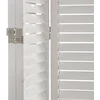 Homestyle4U Kambario pertvara, 130x2,2x175 cm, balta