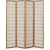 Homestyle4U Kambario pertvara, 176x2,2x175 cm, ruda