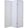 Homestyle4U Kambario pertvara, 132x2,2x175 cm, balta