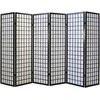 Homestyle4U Kambario pertvara, 264x2,2x175 cm, juoda