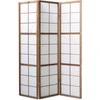Homestyle4U Kambario pertvara, 132x2.2x175 cm, ruda
