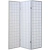 Homestyle4U Kambario pertvara, 132x2,2x175 cm, balta