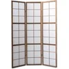 Homestyle4U Kambario pertvara, 132x2.2x175 cm, ruda