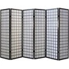 Homestyle4U Kambario pertvara, 264x2,2x175 cm, juoda