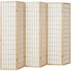 Homestyle4U Kambario pertvara, 264x2,2x175 cm, ruda