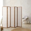 Homestyle4U Kambario pertvara, 220x2,2x175 cm, ruda
