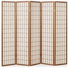 Homestyle4U Kambario pertvara, 220x2,2x175 cm, ruda