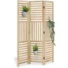 Homestyle4U Kambario pertvara, 120x2x170 cm, ruda