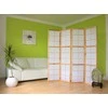 Homestyle4U Kambario pertvara, 176x2,2x175 cm, ruda