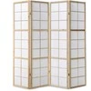 Homestyle4U Kambario pertvara, 176x2,2x175 cm, ruda