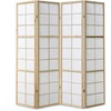 Homestyle4U Kambario pertvara, 176x2,2x175 cm, ruda