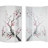 Homestyle4U Kambario pertvara, 132x2.2x179 cm, balta