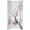 Homestyle4U Kambario pertvara, 132x2.2x179 cm, balta