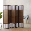 Homestyle4U Kambario pertvara, 220x2.2x175 cm, ruda