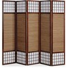 Homestyle4U Kambario pertvara, 220x2.2x175 cm, ruda