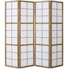 Homestyle4U Kambario pertvara, 176x2,2x175 cm, ruda
