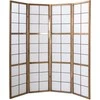 Homestyle4U Kambario pertvara, 176x2,2x175 cm, ruda
