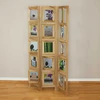 Homestyle4U Kambario pertvara, 93x2x161 cm, ruda