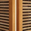 Homestyle4U Kambario pertvara, 220x2.2x175 cm, ruda