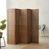 Homestyle4U Kambario pertvara, 220x2.2x175 cm, ruda