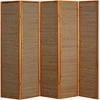 Homestyle4U Kambario pertvara, 220x2.2x175 cm, ruda