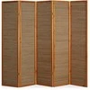 Homestyle4U Kambario pertvara, 220x2.2x175 cm, ruda