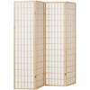 Homestyle4U Kambario pertvara, 176x2.2x175 cm, ruda