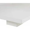 Homestyle4U Kavos staliukas, 90x41x50 cm, balta, ruda