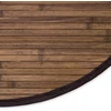 Homestyle4U Kilimėlis, bambukas, 90x90x1 cm, rudas