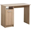 Homestyle4U Kompiuterio stalas, 100x74.5x50 cm, rudas