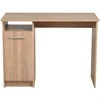 Homestyle4U Kompiuterio stalas, 100x74.5x50 cm, rudas