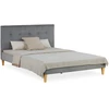 Homestyle4U Lova, 145.5x95x211 cm, pilka