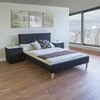 Homestyle4U Lova, 145x212 cm, juoda