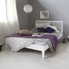 Homestyle4U Lova, 146x207 cm, balta, Medžiagos storis: 20 mm