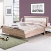 Homestyle4U Lova, 178.5x100.5x208 cm, ruda, balta