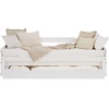 Homestyle4U Lova, 204x68x100 cm, Balta