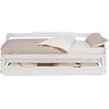 Homestyle4U Lova, 204x86x100 cm, Balta