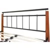 Homestyle4U Lova, 172x206 cm, juodai ruda