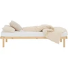 Homestyle4U Lova, 90x33x200 cm, ruda, medžiagos storis: 30 mm