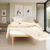 Homestyle4U Lova, 90x33x200 cm, ruda