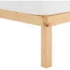 Homestyle4U Lova, 90x33x200 cm, ruda