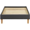Homestyle4U Lova, 94x203x29.5 cm, pilka