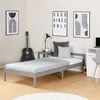 Homestyle4U Lova, 96x206x50 cm, Pilka