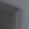 Homestyle4U Lova, 125x212x96.5 cm, pilka