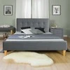 Homestyle4U Lova, 165x212 cm, pilka