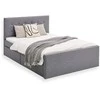 Homestyle4U Lova, 125x214 cm, pilka
