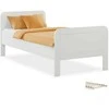 Homestyle4U Lova, 98.5x206x87 cm, balta